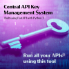 Central API Key Management System Python