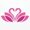 Swans Love Logo