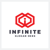 Infinity Letter i Logo