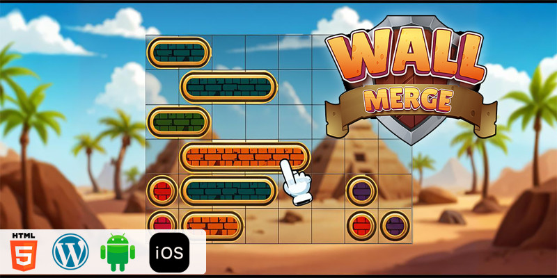 Wall Merge - HTML5 Construct 3 Game