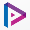 Play media - Letter P Logo