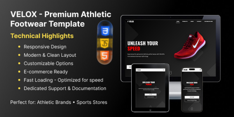 Velox HTML Template – Premium eCommerce Template