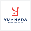 Yumnara Letter Y Sparkle Logo