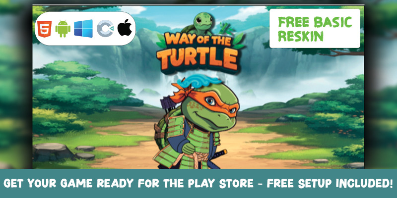 Way of the Turtle - Construct 3 Game HTML5