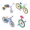 Cycling Isometric Icons Pack