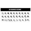 Search And Browser Line Icons
