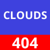Clouds  Animated 404 Error Page HTML Template