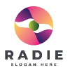 Radie Abstract Circle Logo