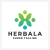 Natural Herbal and Health Letter H Logo