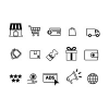 Modern E-commerce Icon Pack