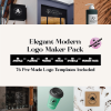 Elegant Modern Logo Maker Pack