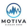 Motiva Audio Wave Logo