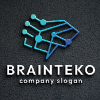 Brain Technology System Logo