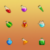 2D Pixel Potion Icon Pack