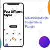 Advanced Mobile Footer Menu Plugn For Wordpress