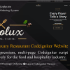 Restolux - CodeIgniter Restaurant Website Script