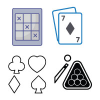 Casino Games Vector Icon Pack