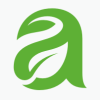 Art Leaf Letter A Logo