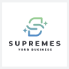 Supremes Letter S Sparkle Logo