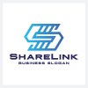 Share Link Letter S Logo
