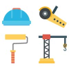 Professional Construction Icons Pack