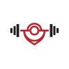 Fitness Locate Logo Template