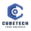 Cube Tech - Modern Hexagon C Letter Tech Logo