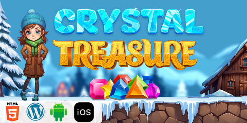 Crystal Treasure - HTML5 Construct3 Game