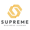 Supreme Hexagon Lines Logo