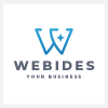 Webides Letter W Star Logo