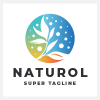 Nature Wellness Round Logo