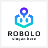 Robolo Cyber Ai Robot Logo