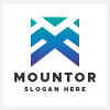 Mountor Letter M Logo