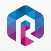Letter R Hexagon Pixel Logo Design Vector v12
