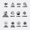 Minimal AI Icons Set – Artificial Intelligence
