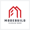 Modern Building Homes Logo