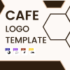 Cafe Modern Logo Template