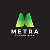 Metra Letter M Logo