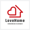 Love Home Real Estate Logo