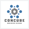 Connect and Share Cube Logo