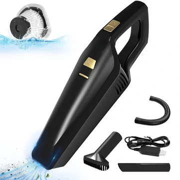 4000pa 120W Pembersih Mobil Rumah Tanpa Kabel Pengisian Daya Ganda Penggunaan Tangan Multifungsi Tinggi