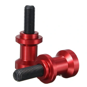 카와사키 ZX6R 알루미늄 CNC 스윙 암 스풀 보비 번 슬라이더 10mm 용 Yamaha FZR400