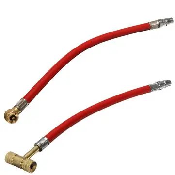 오토바이 자전거 구리 펌프 충전 책 바퀴 밸브 파이프 인플레이터 연장 어댑터