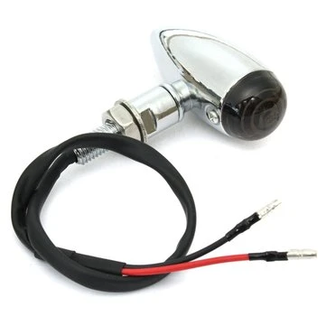 촤출을 위한 10mm 오토바이 탄환 방향 지시등 램프 페어