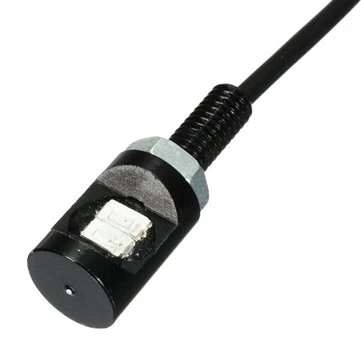 오토바이 자동차에 사용되는 2 개의 DC 12V LED 등록판 라이트 나사 볼트 독수리 눈 램프 Green