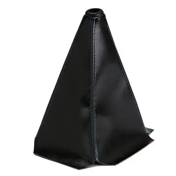 차량 변속기 시프트 노브 부트 커버 PVC 가죽 수동 및 자동 차량 공용