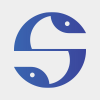Letter S Samfish Logo Design
