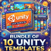 10-in-1 2D Game Unity Mega Bundle
