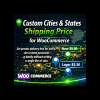 Custom Cities Shipping Price for WooCommerce